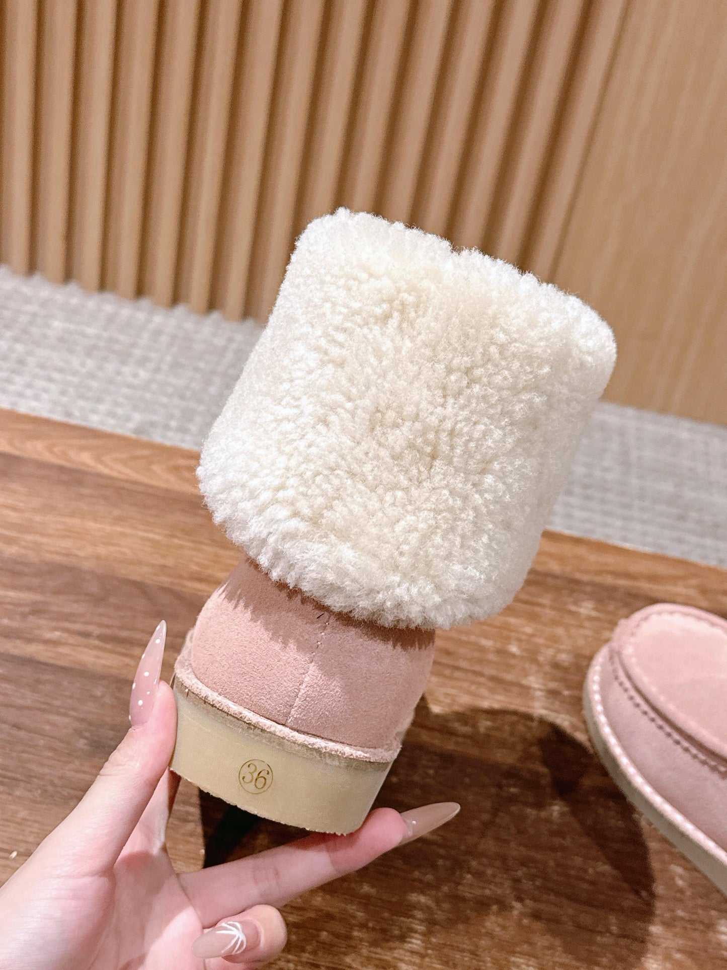 Chlo 25fw snow boots