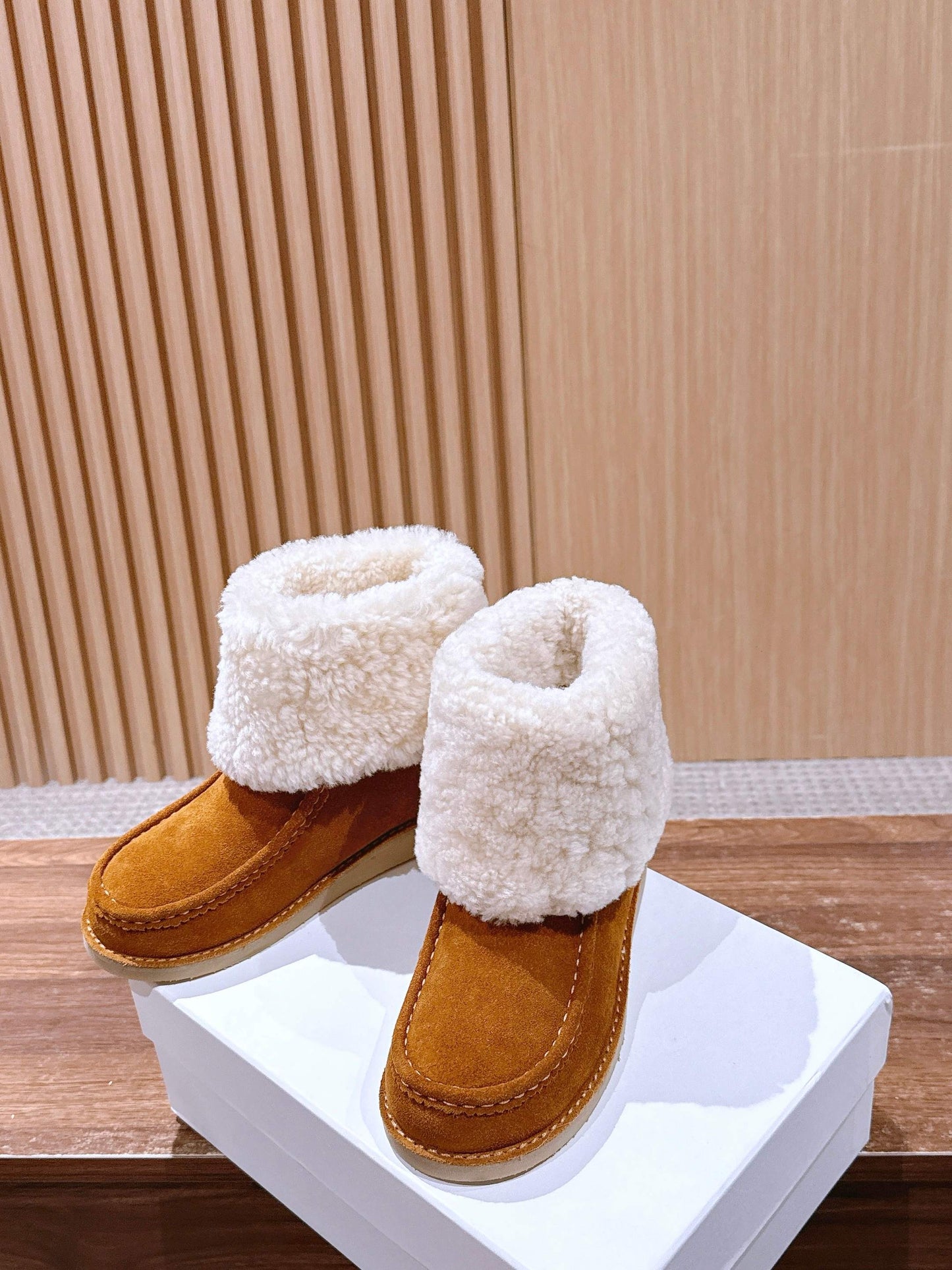 Chlo 25fw snow boots