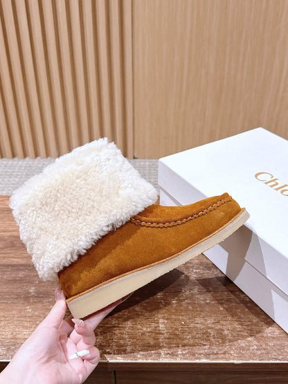 Chlo 25fw snow boots