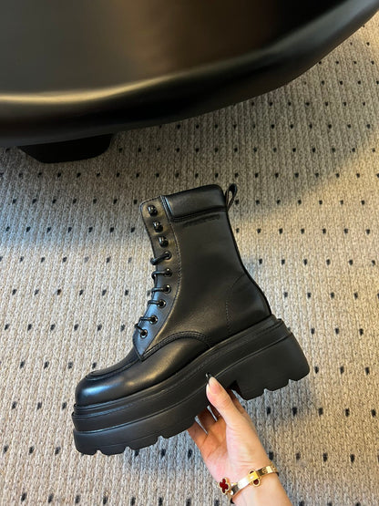 Alex 25fw combat boots