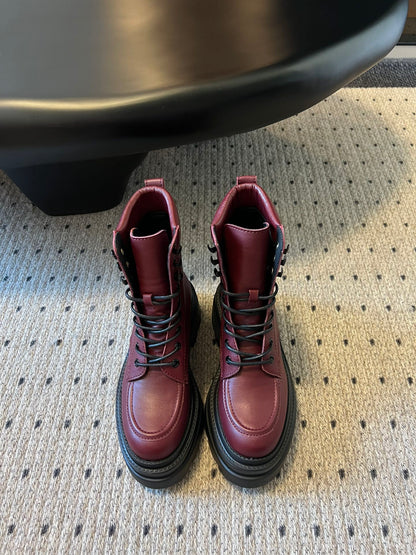 Alex 25fw combat boots