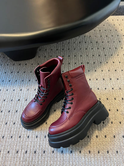 Alex 25fw combat boots