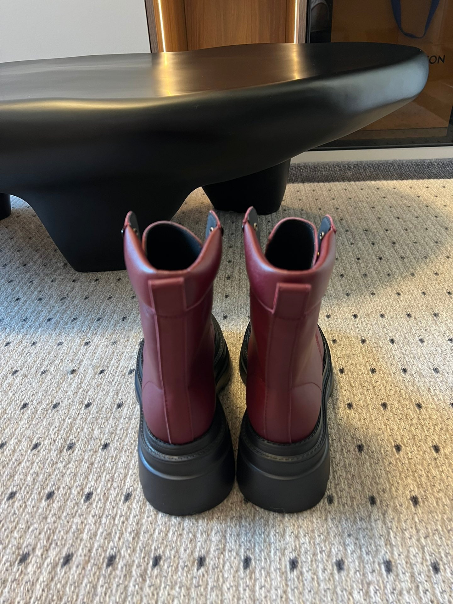 Alex 25fw combat boots