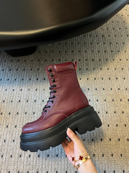 Alex 25fw combat boots