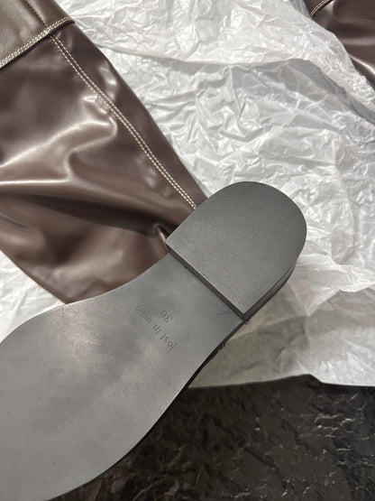 Lost 25fw slouch boots