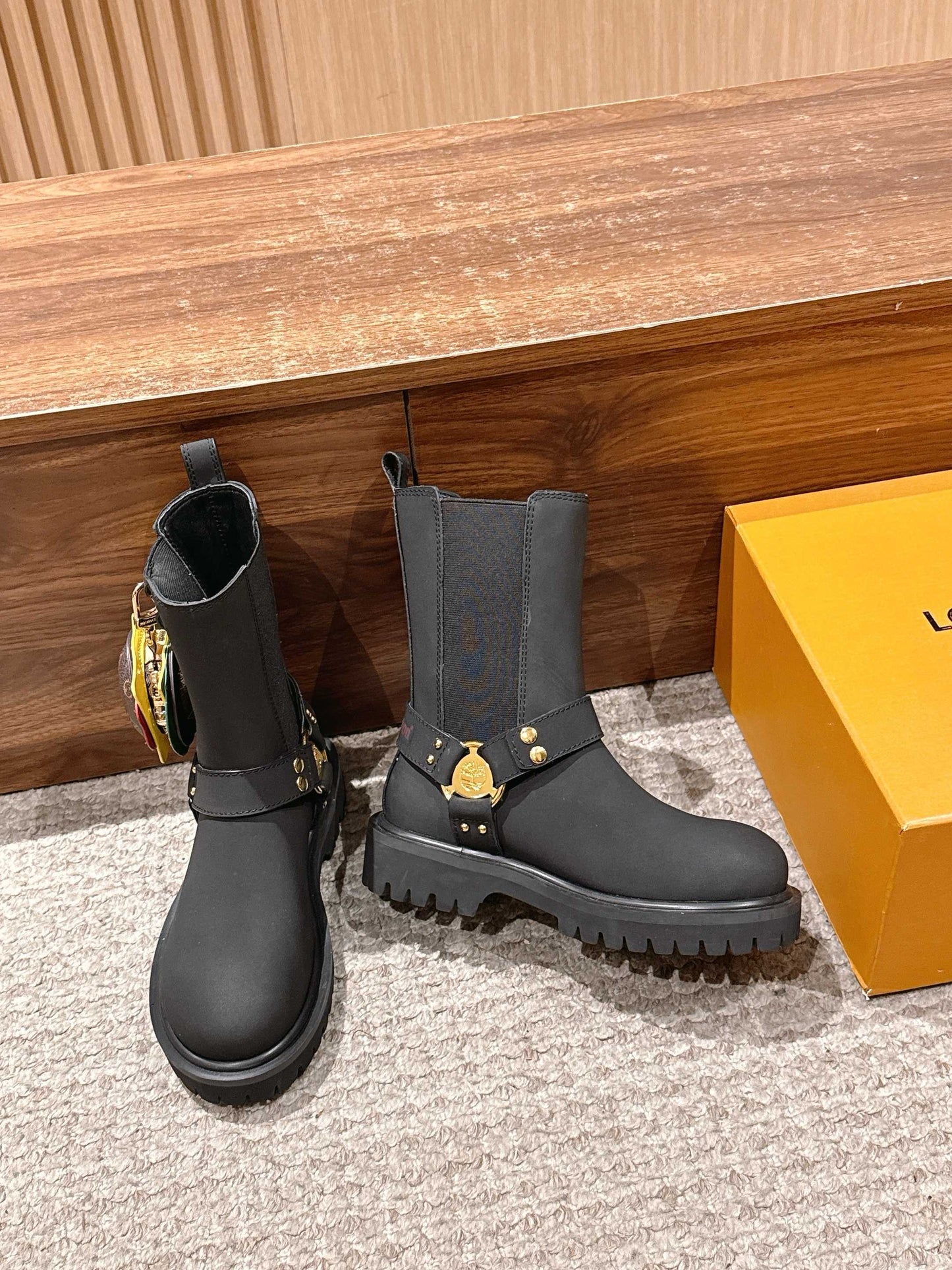 Loui 25fw biker boots