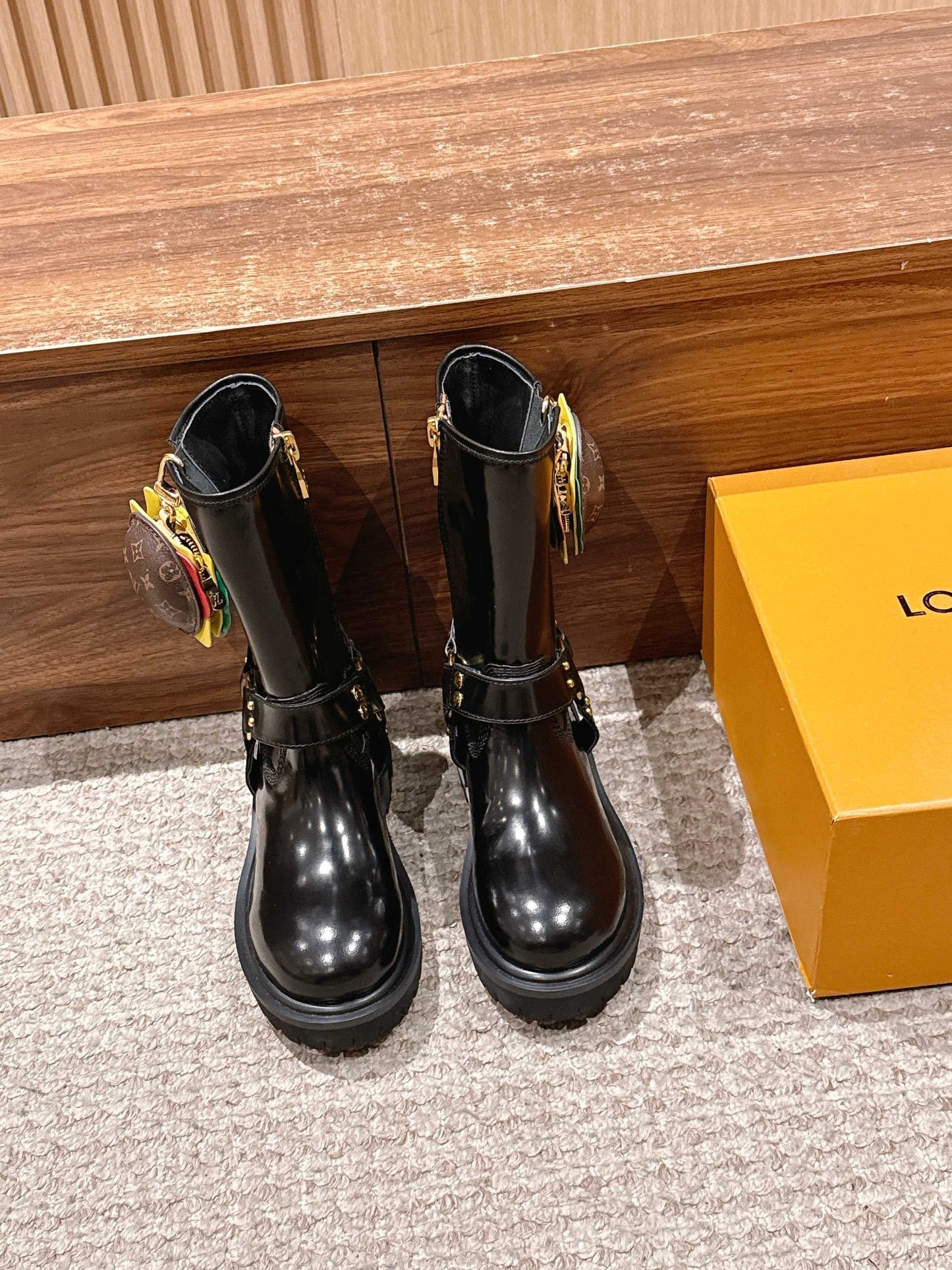 Loui 25fw biker boots