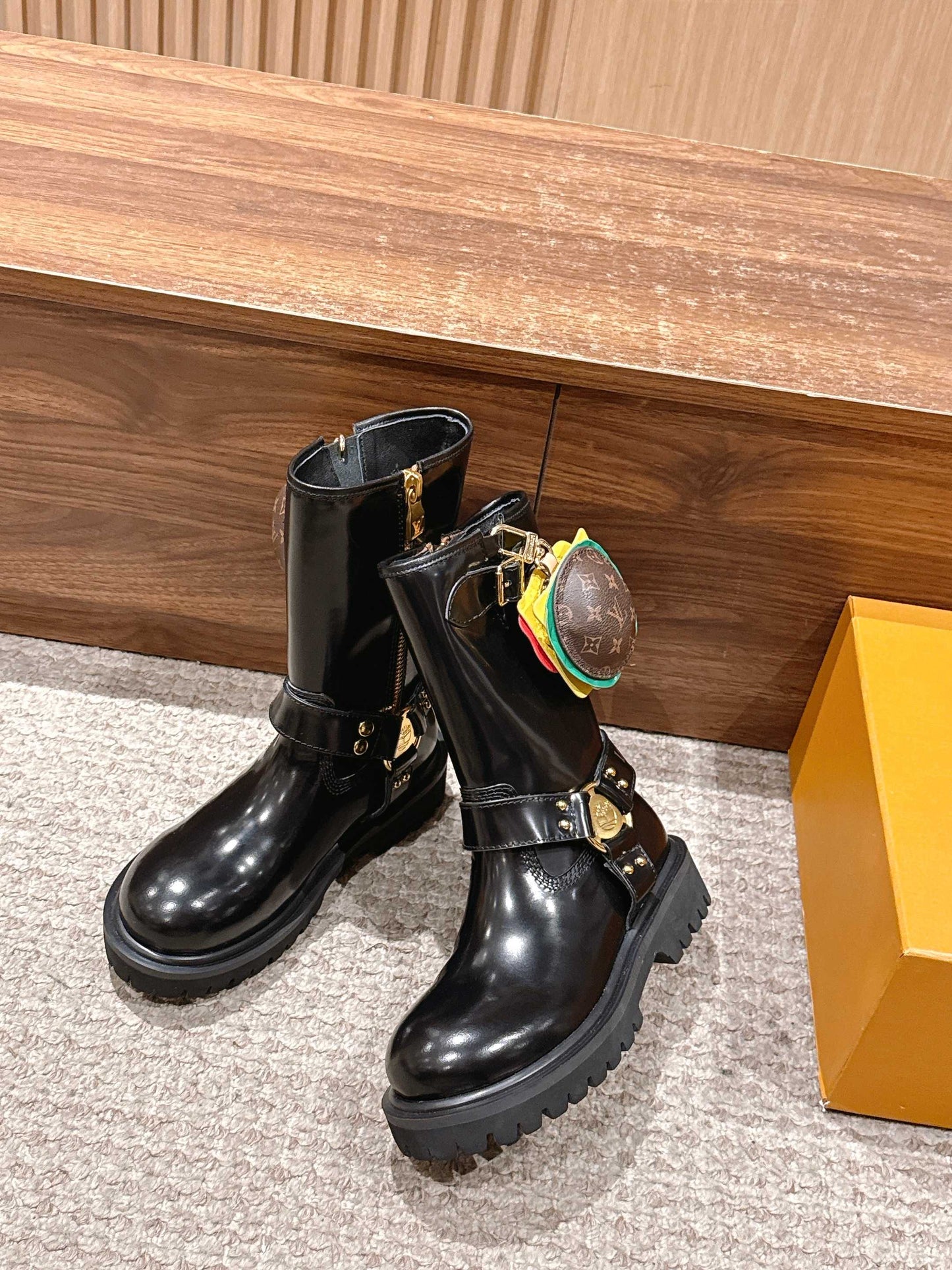 Loui 25fw biker boots