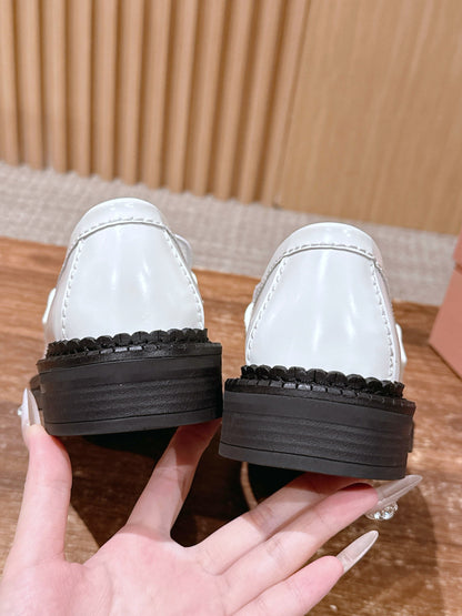 Miu 25fw loafer shoes