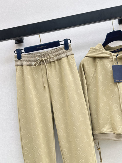 Loui 25fw hooded jacket pants set