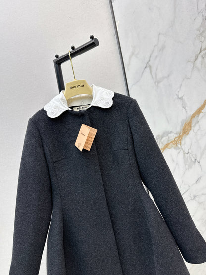 Miu 25fw wool dress