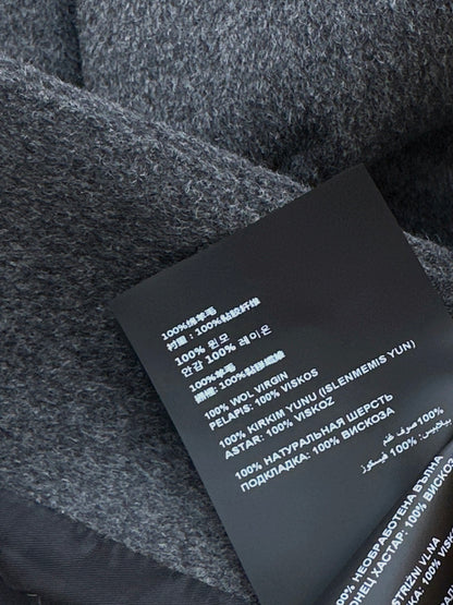 Miu 25fw wool jacket skirt set