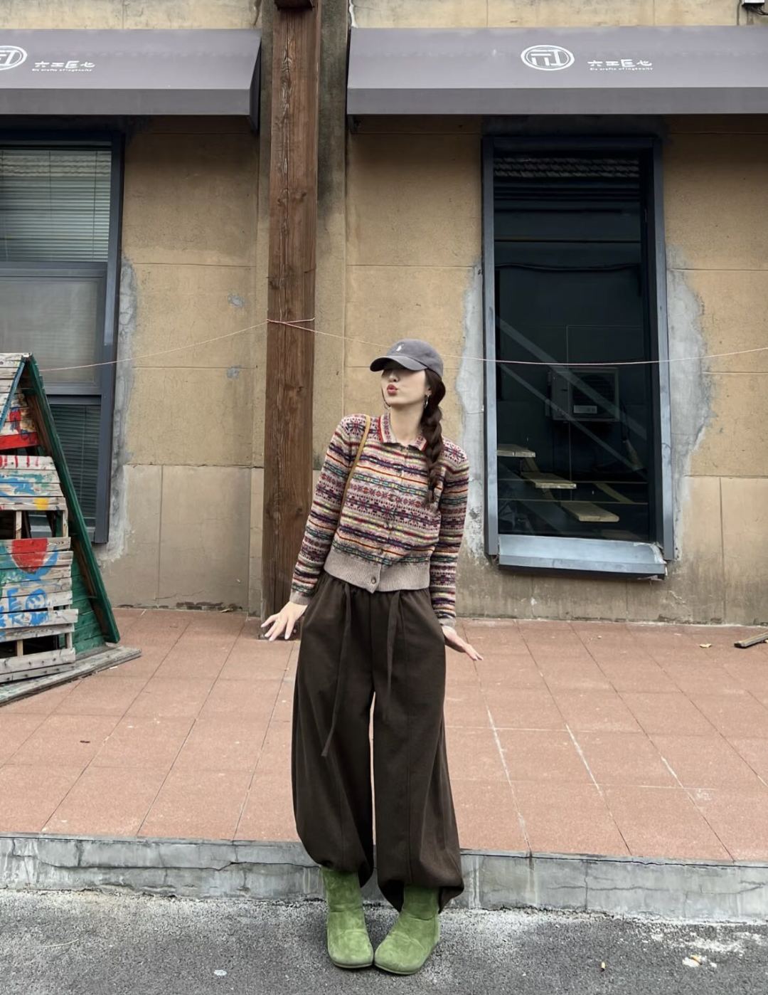 Ralp 25fw jacquard sweater