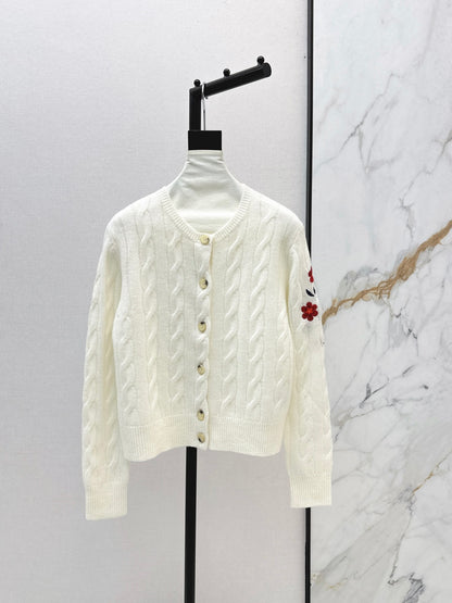 Ralp 25fw embroidery cardigan