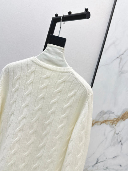 Ralp 25fw embroidery cardigan