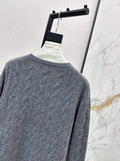 Ralp 25fw embroidery cardigan