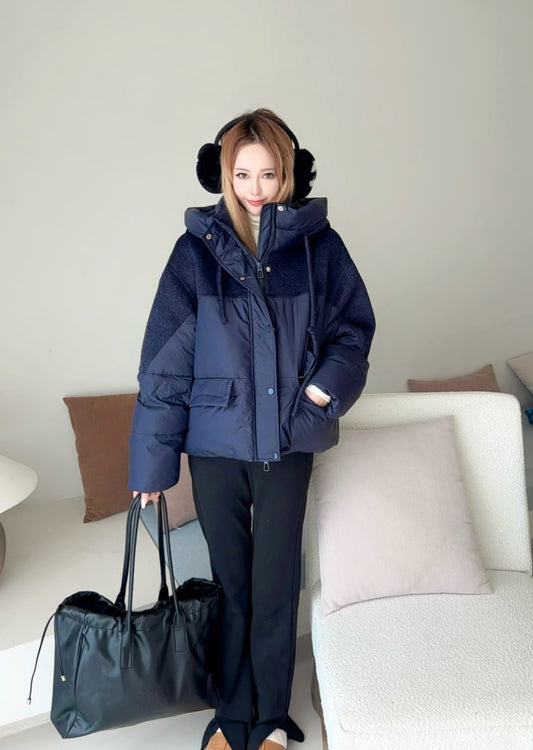 Max 25fw hooded down jacket