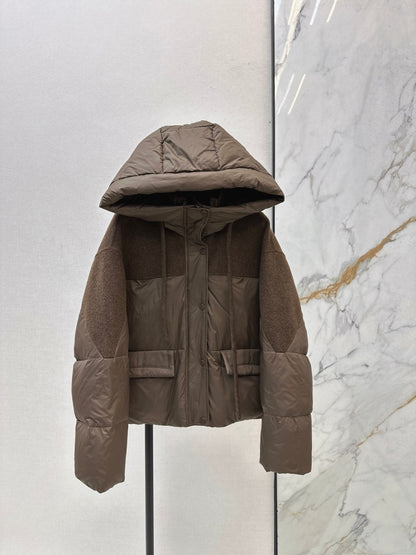 Max 25fw hooded down jacket