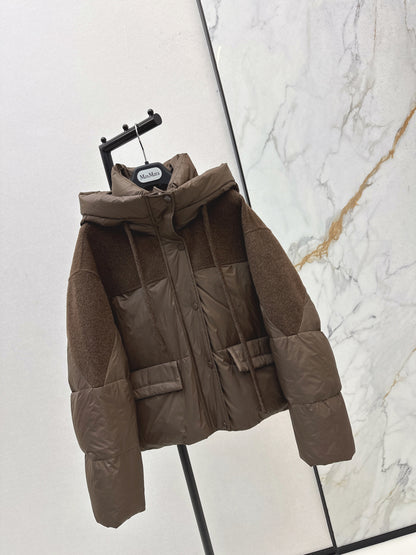 Max 25fw hooded down jacket