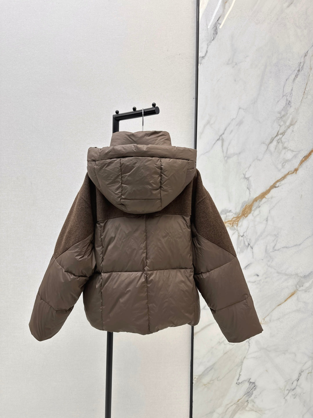 Max 25fw hooded down jacket