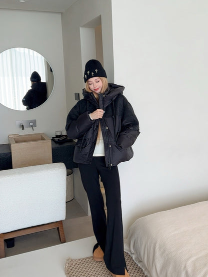 Max 25fw hooded down jacket