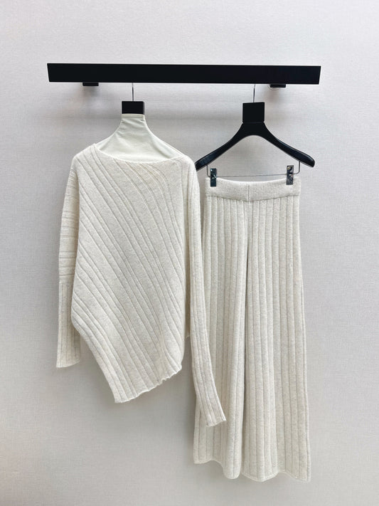 Brun 25fw wool sweater pants sets