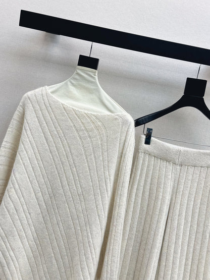 Brun 25fw wool sweater pants sets