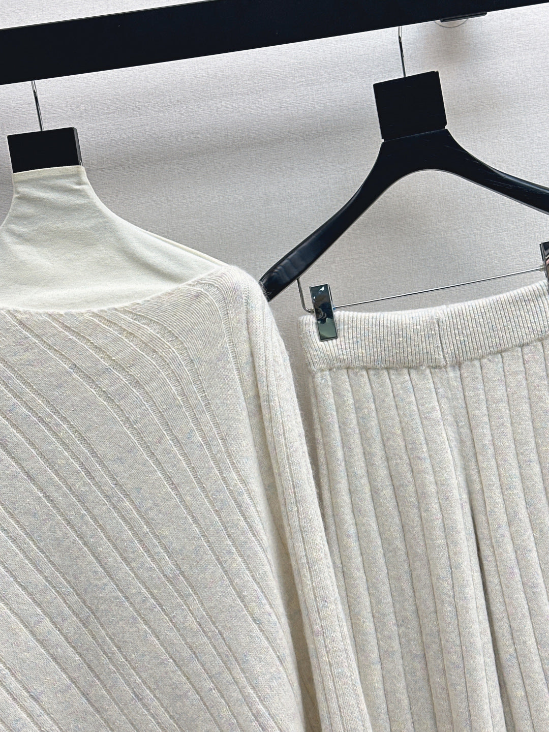 Brun 25fw wool sweater pants sets