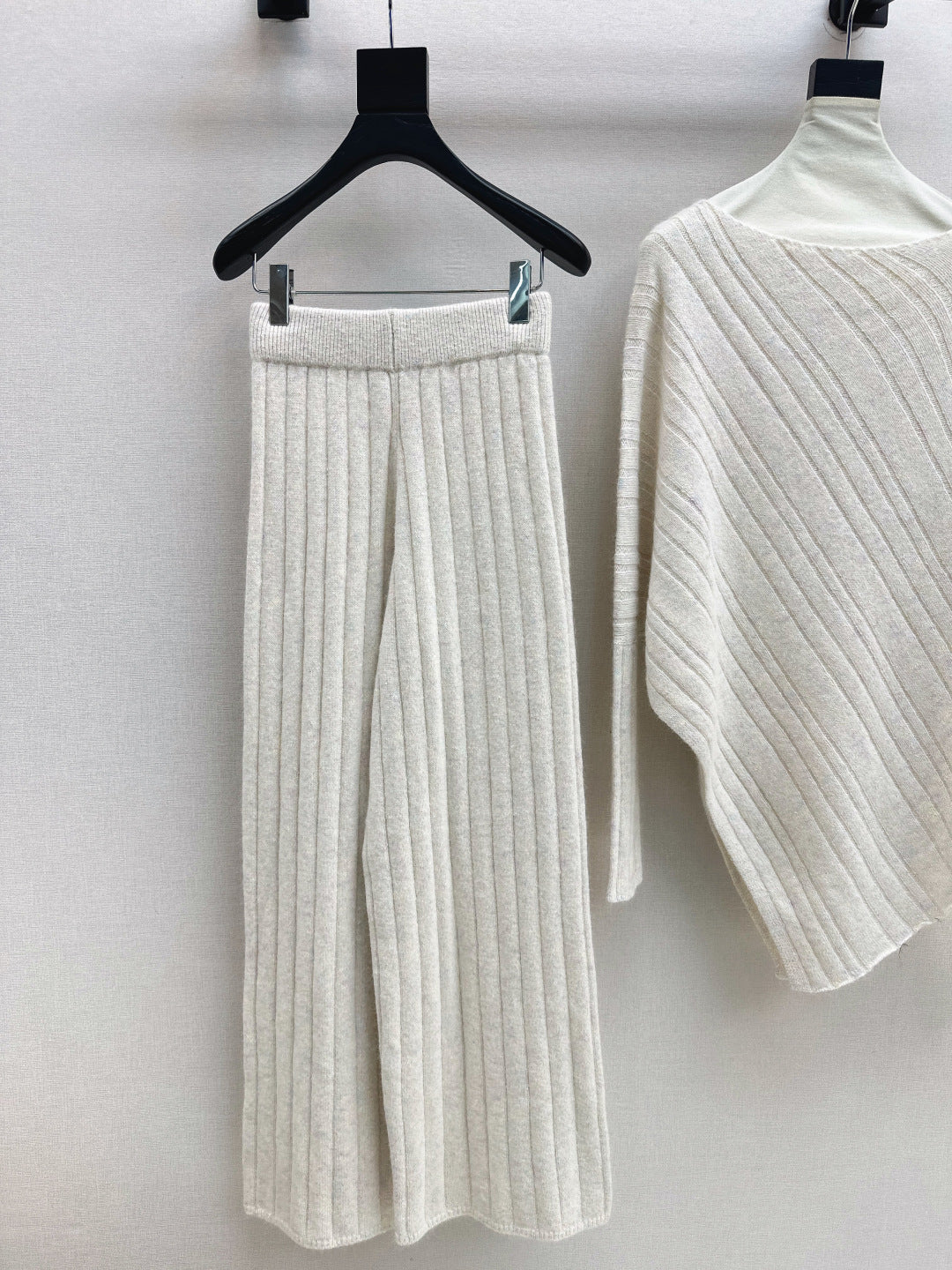 Brun 25fw wool sweater pants sets