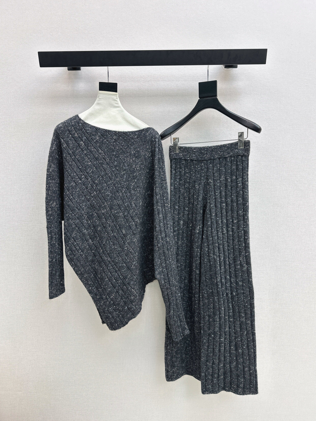 Brun 25fw wool sweater pants sets