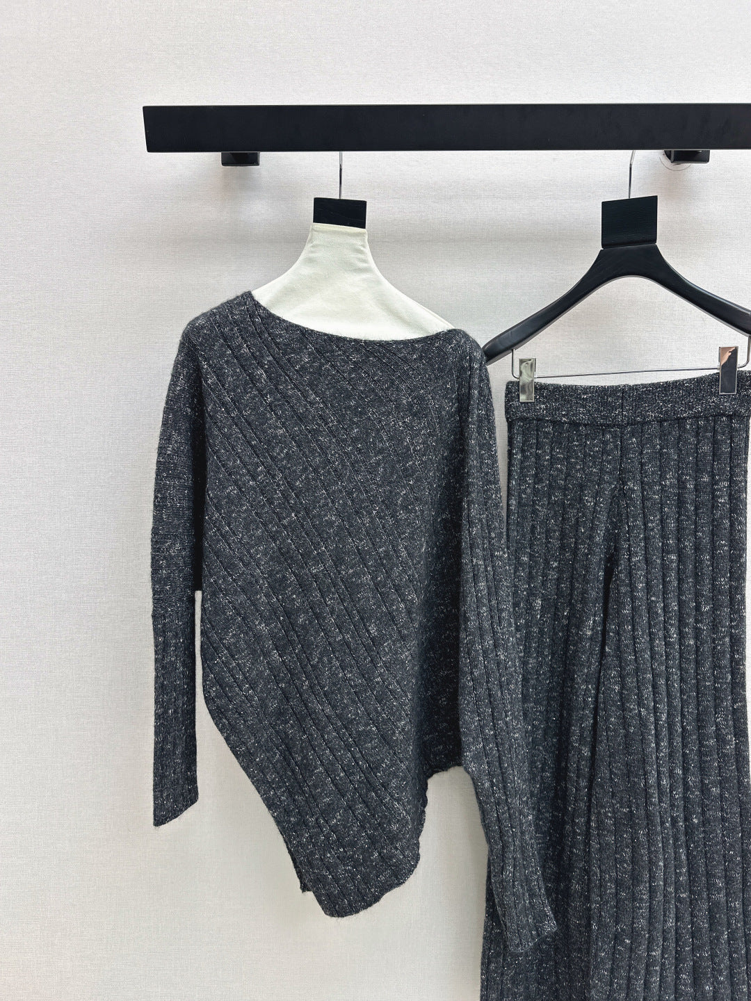 Brun 25fw wool sweater pants sets