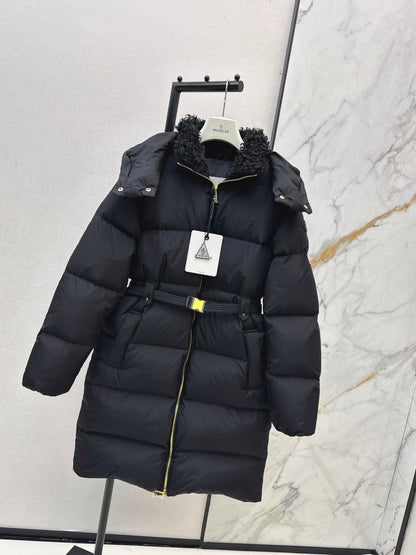 Monc 25fw hooded down jacket