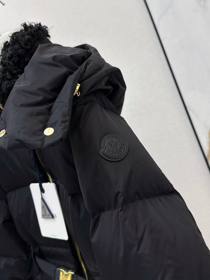 Monc 25fw hooded down jacket