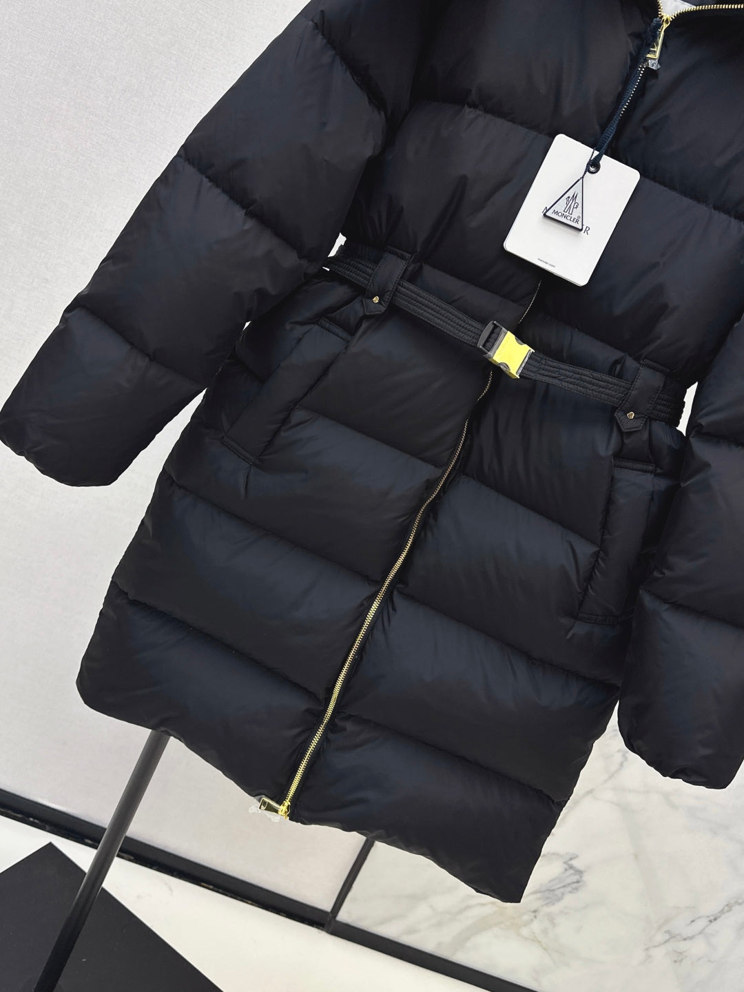 Monc 25fw hooded down jacket