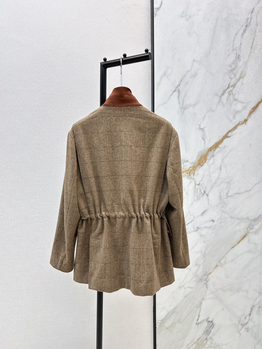 Loro 25fw plaid jacket