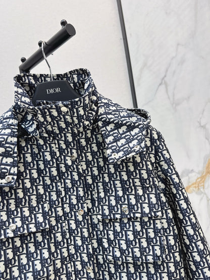 CD 25fw jacquard jacket