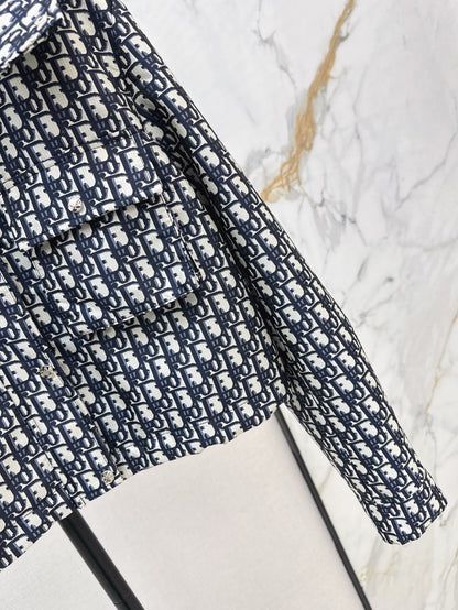 CD 25fw jacquard jacket