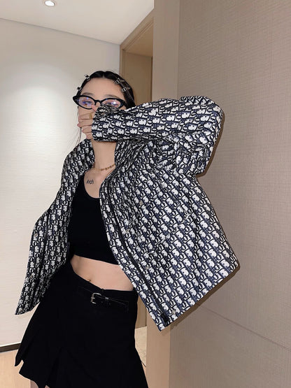 CD 25fw jacquard jacket