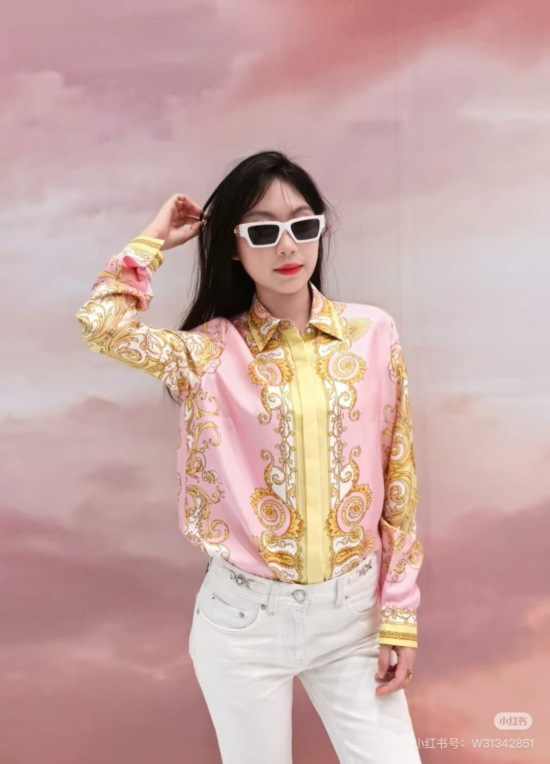 Ver 25fw print shirt