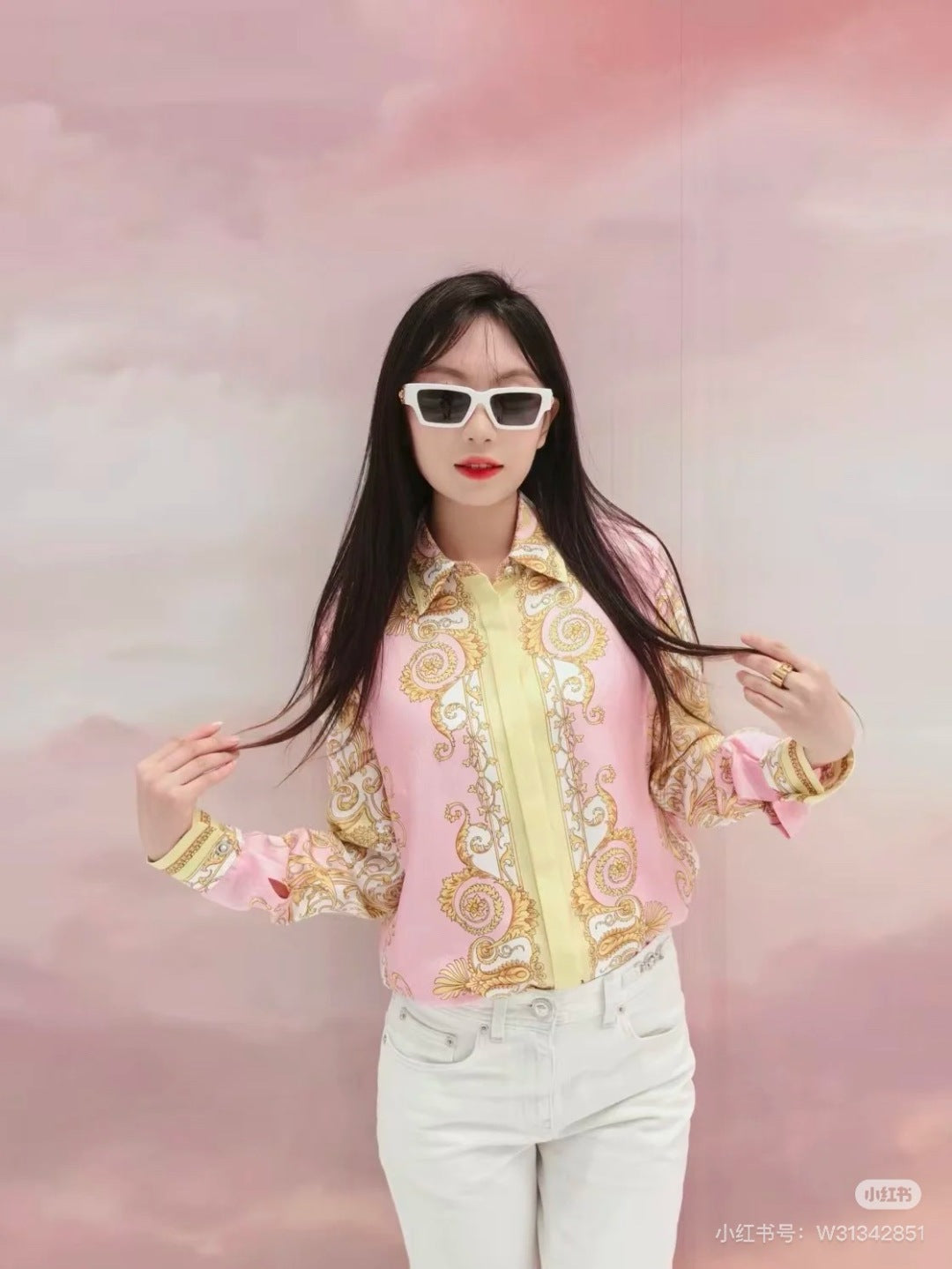 Ver 25fw print shirt