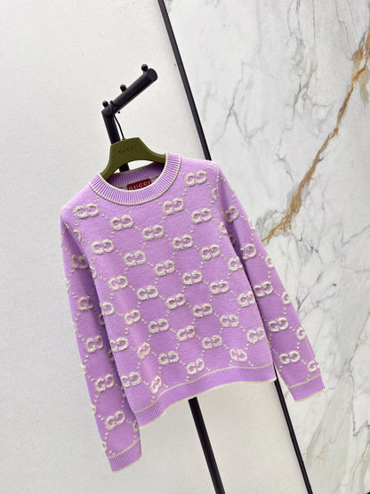 Gucc 25fw jacquard sweater