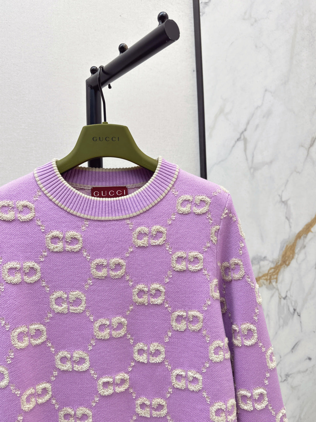 Gucc 25fw jacquard sweater