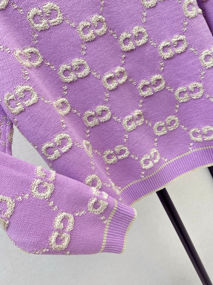 Gucc 25fw jacquard sweater