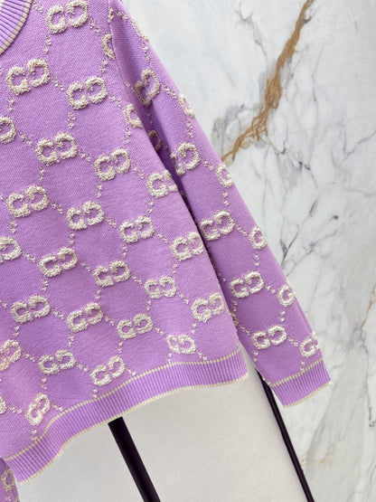 Gucc 25fw jacquard sweater