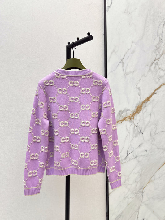 Gucc 25fw jacquard sweater