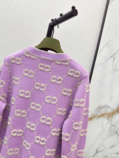 Gucc 25fw jacquard sweater