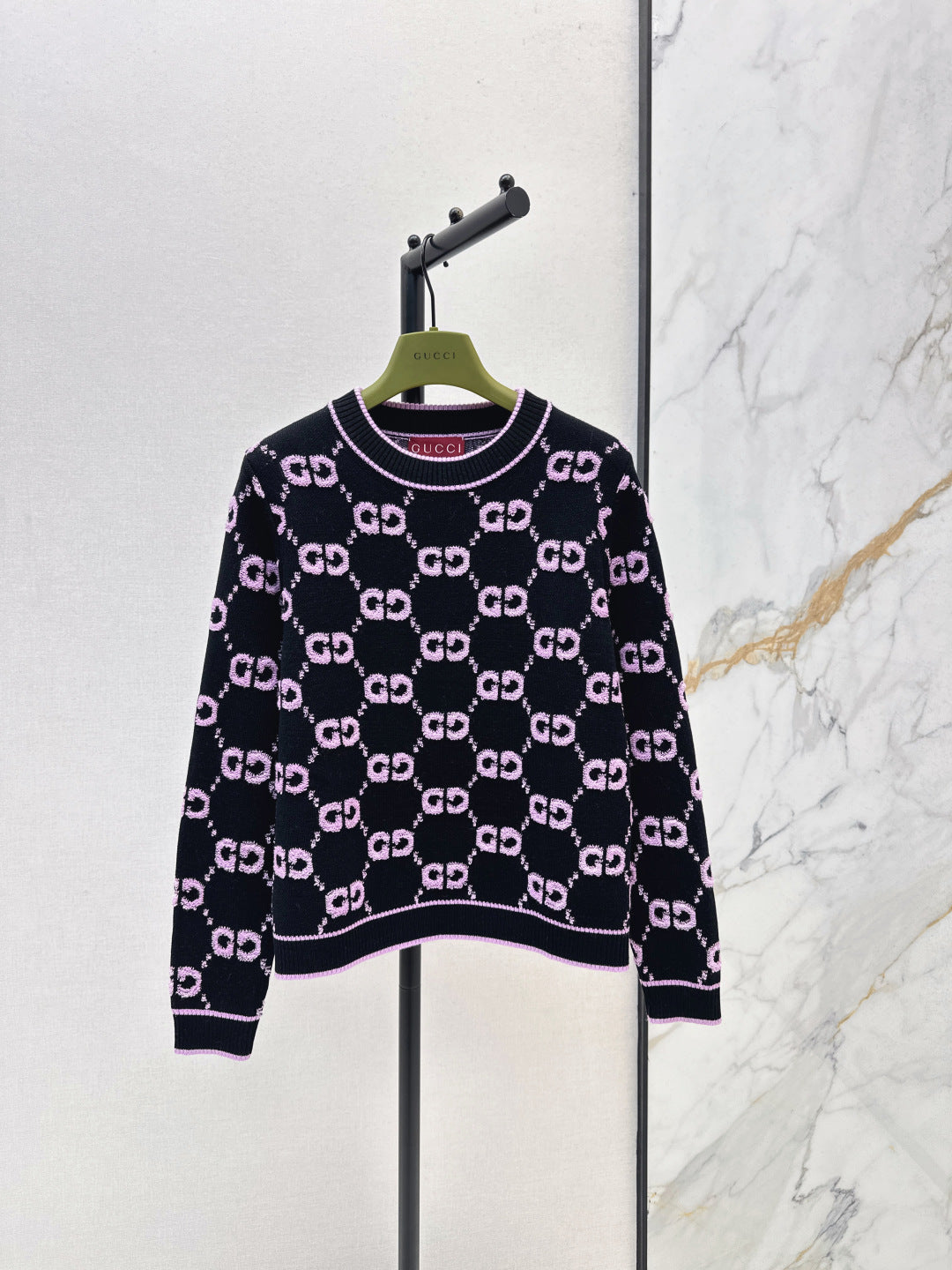 Gucc 25fw jacquard sweater