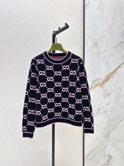 Gucc 25fw jacquard sweater