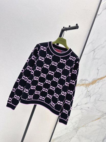 Gucc 25fw jacquard sweater
