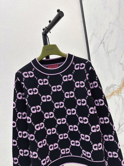 Gucc 25fw jacquard sweater
